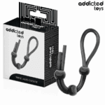 ADDICTED TOYS - CUERDA SILICONA PARA EL PENE DE LAZO TRIPLE