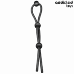 ADDICTED TOYS - CUERDA SILICONA PARA EL PENE DE LAZO TRIPLE - Imagen 2