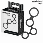 ADDICTED TOYS - ANILLO PARA EL PENE CON DIVISORES PARA TESTÍCULOS