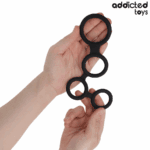 ADDICTED TOYS - ANILLO PARA EL PENE CON DIVISORES PARA TESTÍCULOS - Imagen 2
