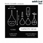 ADDICTED TOYS - LIMPIADOR ANAL DE VIAJE TALLA M 160 ML - Imagen 5