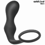 ADDICTED TOYS - PLUG ANAL CON ANILLO SILICONA MODELO 3 - Imagen 2