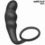 ADDICTED TOYS - PLUG ANAL CON ANILLO SILICONA MODELO 4 - Imagen 2