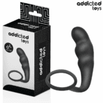 ADDICTED TOYS - PLUG ANAL CON ANILLO SILICONA MODELO 4