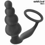 ADDICTED TOYS - PLUG ANAL CON ANILLO SILICONA MODELO 5 - Imagen 2