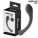 ADDICTED TOYS - ESTIMULADOR ANAL DOBLE SILICONA 18 CM