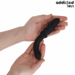 ADDICTED TOYS - MASAJEADOR ANAL DOBLE SILICONA 16,5 CM - Imagen 2