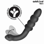 ADDICTED TOYS - MASAJEADOR ANAL DOBLE SILICONA 16,5 CM - Imagen 3