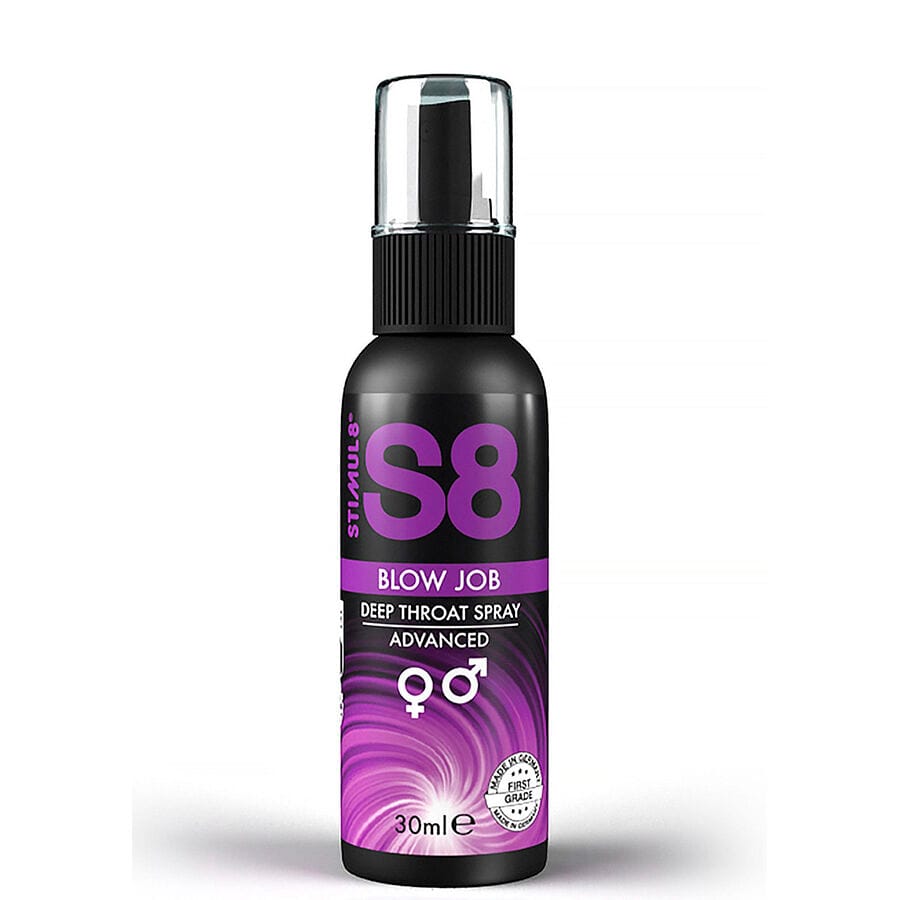 img_209294_a48a251fd5da2788a51f27bab09242e5_1.jpg STIMUL8 - S8 BLOW JOB SPRAY GARGANTA PROFUNDA 30 ML - Imagen 1
