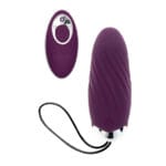TOYJOY - HAPPINESS KNOCK KNOCK EGGSTAVAGANT VIBRADOR CON CONTROL REMOTO MORADO - Imagen 5