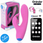 ONINDER CUTE - LOVE BUNNY VIBRADOR PUNTO G Y CLITORIS - APP MUNDIAL GRATUITA - Imagen 2