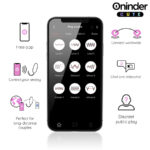 ONINDER CUTE - LOVE PLEASURE HUEVO VIBRO-ROTADOR 360 SILICONA - APP MUNDIAL GRATUITA - Imagen 5