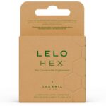 LELO - HEX ORGANIC PRESERVATIVO CAJA 3 UDS