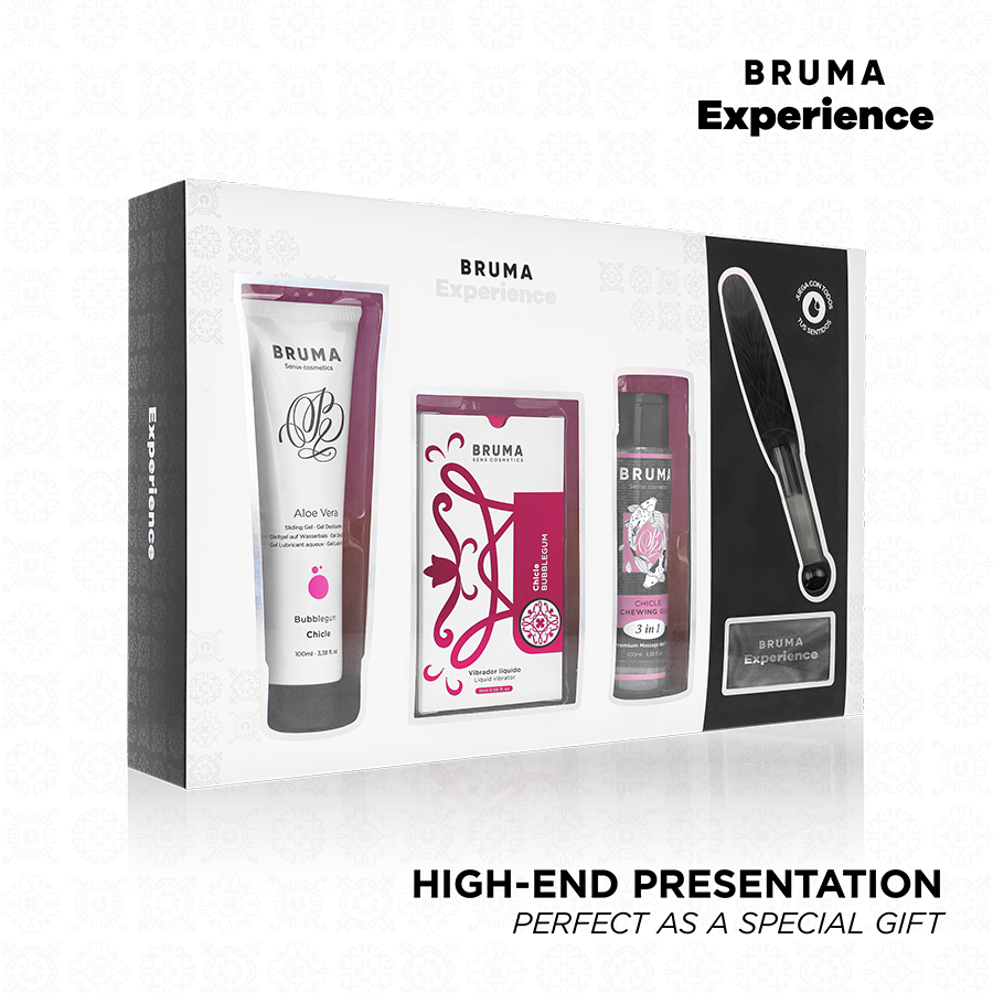 BRUMA XPERIENCE - KIT TENTACIÓN DULCE CHICLE VIBRO-ORGÁSMICA