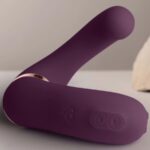 ROCKS- OFF - GEMINI VIBRADOR DUAL PUNTO G Y ESTIMULADOR CLÍTORIS MORADO - Imagen 5