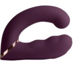 ROCKS- OFF - GEMINI VIBRADOR DUAL PUNTO G Y ESTIMULADOR CLÍTORIS MORADO
