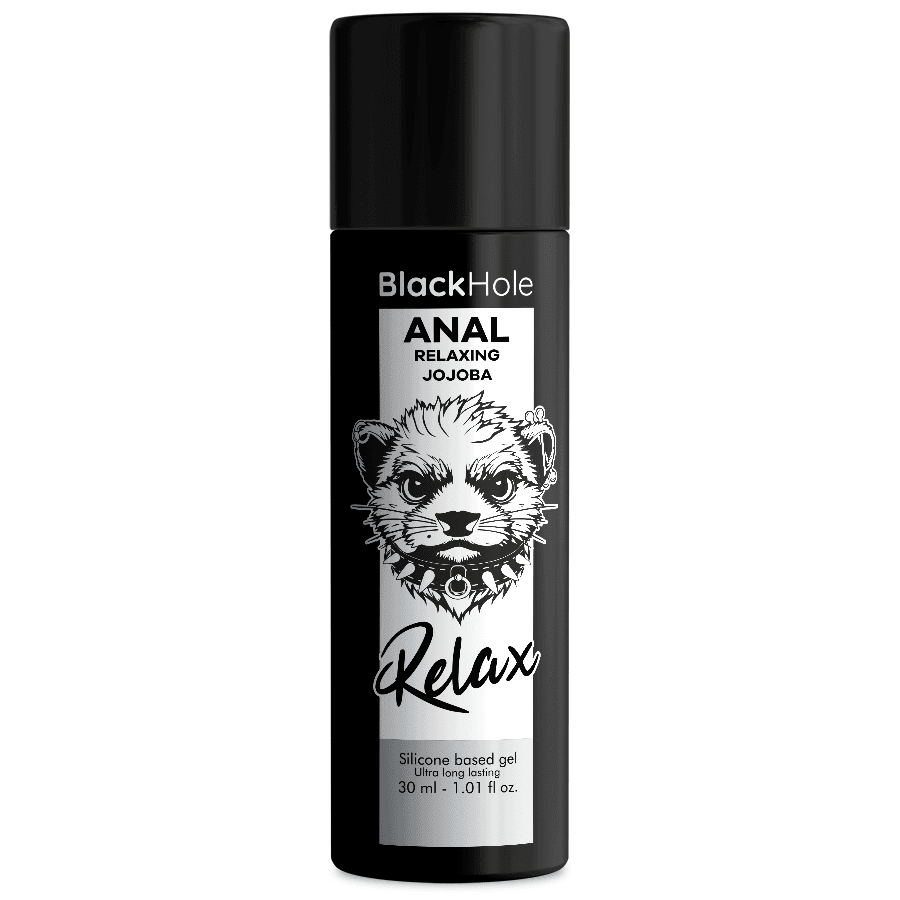 BLACK HOLE -  ANAL RELAXING CON JOJOBA BASE SILICONA 30 ML