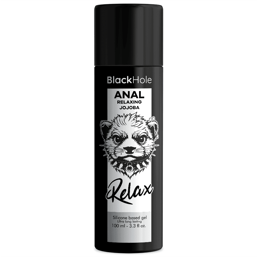 BLACK HOLE - ANAL RELAXING CON JOJOBA BASE SILICONA 100 ML