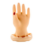 CONDOMERIE - PRESERVATIVO DECORATIVO PINTADO A MANO PALMA DE LA MANO MODELO 1 - Imagen 3