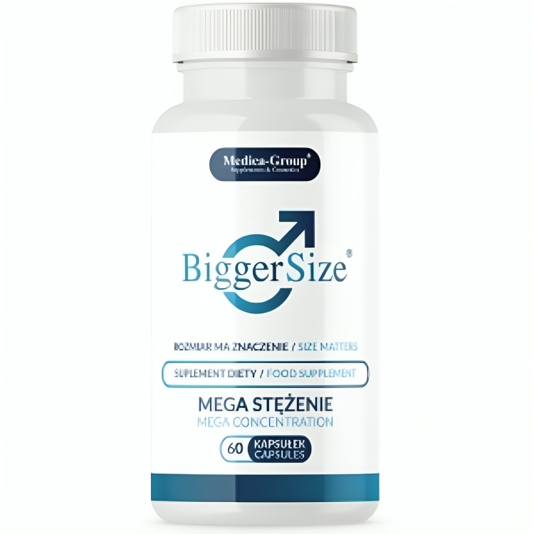 BiggerSize  Complemento Alimenticio Natural para Potenciar la Vitalidad y la Energía Masculina