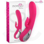 MORESSA - DUSTIN SUCCIONADOR CLITORIAL Y POTENTE VIBRACIÓN PREMIUM SILICONE RECARGABLE