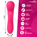 MORESSA - JERRY CLIP VIBRADOR PUNTO G Y CLITORIS PREMIUM SILICONE RECARGABLE - Imagen 4