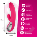 MORESSA - TROY MASAJEADOR PUNTO G Y CLITORIS PREMIUM SILICONE RECARGABLE - Imagen 4