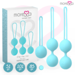 MORESSA - OSIAN SET Osian One; 51 Gr / Osian Two; 101 Gr / Osian Three 85 gr PREMIUM SILICONA TURQUESA