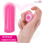 MORESSA - NIX POTENTE VIBRADOR MULTI JUEGOS CONTROL REMOTO ROSA - Imagen 3