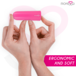 MORESSA - NIX POTENTE VIBRADOR MULTI JUEGOS CONTROL REMOTO ROSA - Imagen 5