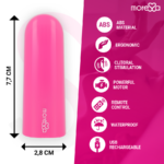MORESSA - NIX POTENTE VIBRADOR MULTI JUEGOS CONTROL REMOTO ROSA - Imagen 4
