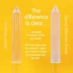 SKINS - PRESERVATIVOS PREMIUM SABOR PLÁTANO PACK 4 - Imagen 3