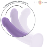 INTENSE - EDDIE VIBRADOR 17,5 CM 10 VIBRACIONES MORADO CONTROL REMOTO - Imagen 5