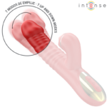 INTENSE - THALIA VIBRACIÓN  EMPUJE  ESTIMULACIÓN ROJO - Imagen 4