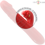 INTENSE - THALIA VIBRACIÓN  EMPUJE  ESTIMULACIÓN ROJO - Imagen 5