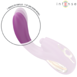 INTENSE - LALI VIBRADOR PUNTO G MULTIFUNCIÓN ESTIMULACIÓN  EMPUJE  VIBRACIÓN MORADO - Imagen 4