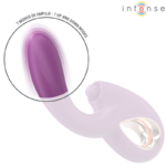 INTENSE - LALI VIBRADOR PUNTO G MULTIFUNCIÓN ESTIMULACIÓN  EMPUJE  VIBRACIÓN MORADO - Imagen 5
