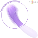 INTENSE - BECKY VIBRADOR 19 CM CALENTABLE 7 VIBRACIONES MORADO - Imagen 5