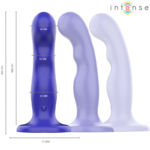 INTENSE - SHORTY VIBRADOR CON VENTOSA AZUL CONTROL REMOTO - Imagen 3