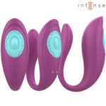 INTENSE - ANNIE ESTIMULADOR  VIBRADOR FORMA DE U MORADO CONTROL REMOTO - Imagen 3