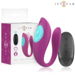 INTENSE - ANNIE ESTIMULADOR  VIBRADOR FORMA DE U MORADO CONTROL REMOTO