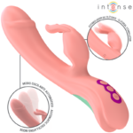 INTENSE - RACHEL VIBRADOR RABBIT 5 VIBRACIONES ROSA - Imagen 2