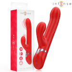 INTENSE - LELE VIBRADOR MULTIFUNCIÓN ROTATORIO  OSCILACIÓN  ESTIMULACIÓN ROJO