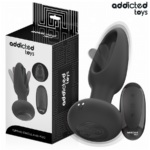 ADDICTED TOYS - PLUG ANAL CON LENGUA VIBRADORA Y CONTROL REMOTO