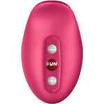 FUN FACTORY - BELLE VIBRADOR AIR PULSE FRAMBUESA - Imagen 3