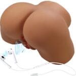 CRAZY BULL - GERIANN TRASERO FEMENINO REALISTA VIBRADOR  SUCCIONADOR CON SONIDO 5.5 KG - Imagen 2