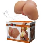 CRAZY BULL - ILANA TRASERO FEMENINO REALISTA VIBRADOR  SUCCIONADOR CON SONIDO 6.8 KG - Imagen 2