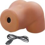 CRAZY BULL - ILANA TRASERO FEMENINO REALISTA VIBRADOR  SUCCIONADOR CON SONIDO 6.8 KG - Imagen 4