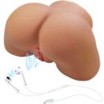CRAZY BULL - ILANA TRASERO FEMENINO REALISTA VIBRADOR  SUCCIONADOR CON SONIDO 6.8 KG