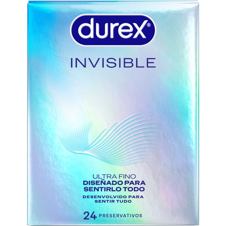 img_215682_7d88b8d6cf417d483927c3d4fb3531d3_1.jpg DUREX - PRESERVATIVOS INVISIBLE ULTRA FINO 24 UNIDADES - Imagen 1